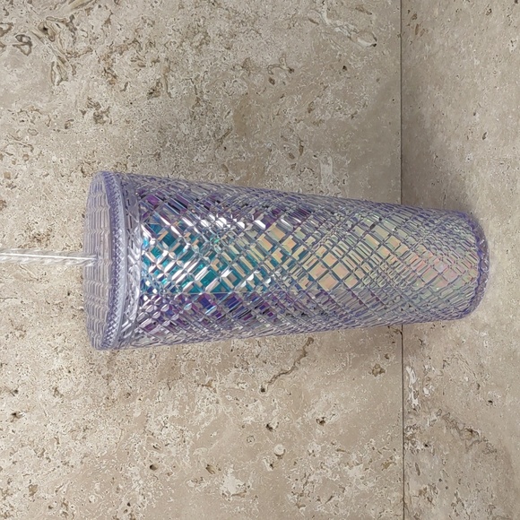 Starbucks 2022 Holiday Iridescent Unicorn Jewel 24oz Acrylic Tumbler - Picture 2 of 6